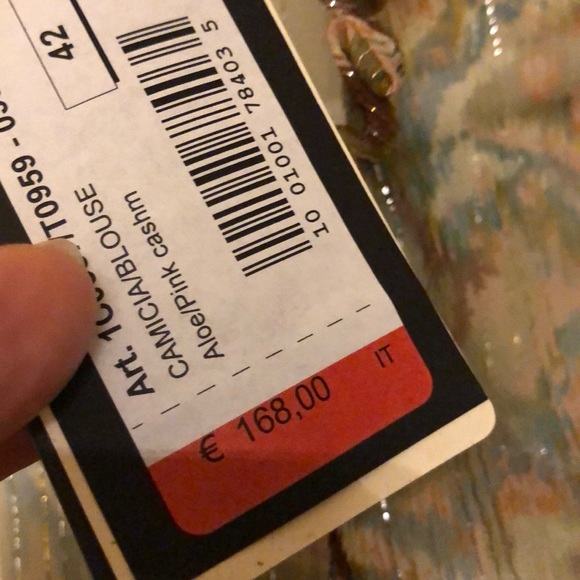 Gorgeous sheer Silk Patricia Pepe Wrap Top - Picture 5 of 9